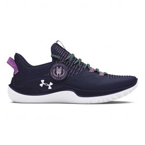 Chaussures Under Armour Dynamic IntelliKnit International Women&apos;s Day bleu foncé violet - 44.5