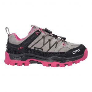 Chaussures CMP Rigel Low WaterProof gris noir fuchsia enfant - 40