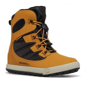 Chaussures Merrell Snow Bank 4.0 Waterproof jaune paille noir enfant - 38