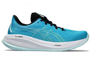 ASICS Gel - Cumulus 26 Digital Aqua / New Leaf Hommes Taille 43.5