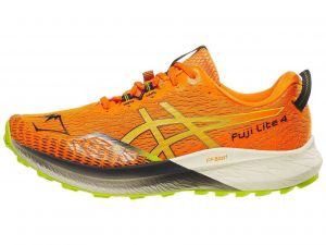 Chaussures Homme ASICS Fuji Lite 4 Bright Orange/Neon Lime