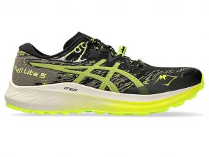 ASICS Fuji Lite 5 Black / Safety Yellow Hommes Taille 42