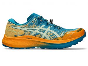 ASICS Fuji Lite 5 Teal Blue / Cool Matcha Hommes Taille 42.5