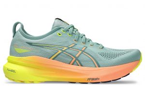 ASICS Gel - Kayano 31 Celebration Of Sport Light Celadon / Safety Yellow Hommes Taille 43.5