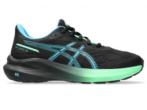 ASICS Gt - 1000 13 Gs Black / Digital Aqua Enfants Taille 39.5