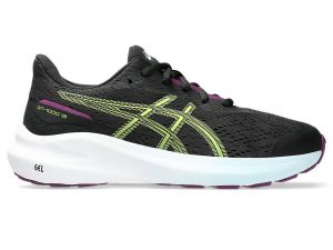 ASICS Gt - 1000 13 Gs Black / Safety Yellow Enfants Taille 40