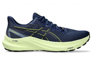 ASICS Gt - 2000 12 GTx Blue Expanse / Safety Yellow Hommes Taille 43.5