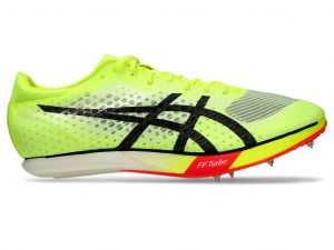 ASICS Metaspeed Md Paris Safety Yellow / Black Unisex Taille 43.5