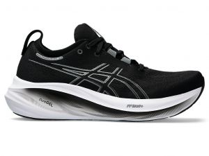 ASICS Gel - Nimbus 26 Extra Wide Black / Graphite Grey Hommes Taille 43.5