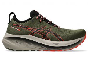 ASICS Gel - Nimbus 26 Tr Nature Bathing / Red Snapper Hommes Taille 43.5