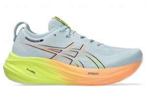 ASICS Gel - Nimbus 26 Celebration Of Sport Cool Grey / Safety Yellow Femmes Taille 36