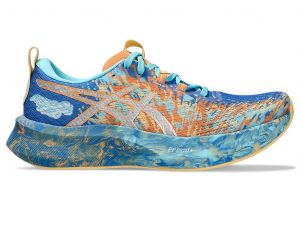 ASICS Noosa Tri 16 Nature Blue / Faded Orange Femmes Taille 41.5