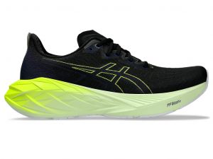 ASICS Novablast 4 Black / Blue Expanse Hommes Taille 42.5