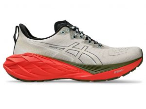 ASICS Novablast 4 Tr Nature Bathing / Red Snapper Hommes Taille 43.5