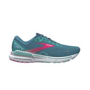 Baskets Brooks Adrenaline GTS 23 Turquoise Rose AW24 Femme