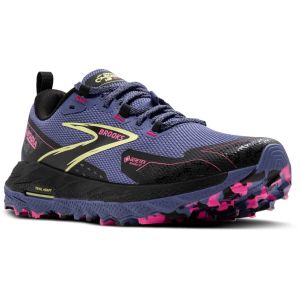 BROOKS Cascadia 18 Gore-tex W - Gris / Bleu / Violet - taille 40 1/2 2024