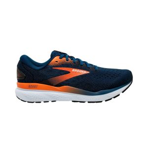 Baskets Brooks Ghost 16 bleu marine orange AW24