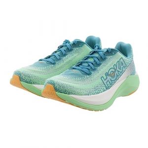 Hoka Mach X Homme Chaussures de Course Vert Jaune