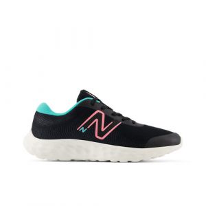 New Balance Enfant 520v8 en Noir/Rose/Vert