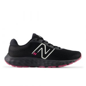 New Balance Women's 520v8 en Noir/Rose/Blanc, Textile, Taille 40Â.5