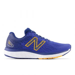 New Balance Homme Fresh Foam 680v7 en Bleu/Orange