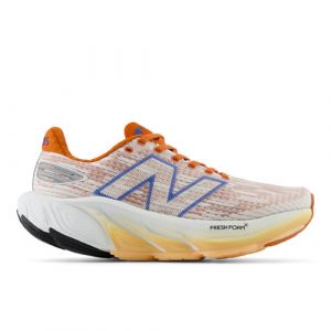 New Balance Femme Fresh Foam X Balos en Blanc/Orange/Bleu, Synthetic, Taille 37