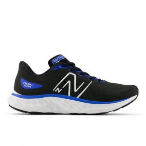 New Balance Homme Fresh Foam X EVOZ v3 en Noir/Bleu, Textile, Taille 41.5 Large