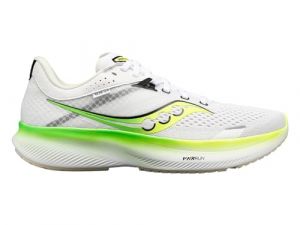 Saucony Chaussure de Route Ride 16 Homme Blanc 45