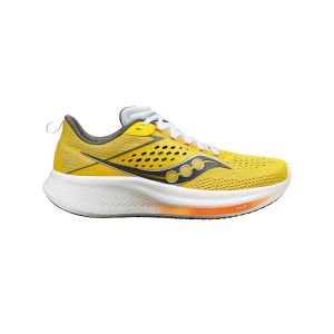 Baskets Saucony Ride 17 Jaune Blanc SS24