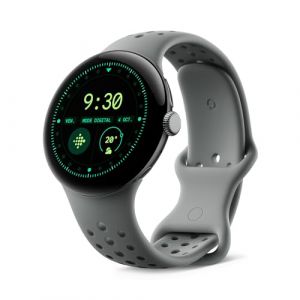 Google Pixel Watch 3 (45 mm) ? Boîtier Sauge Mat ? Bracelet Vert Sauge ? LTE