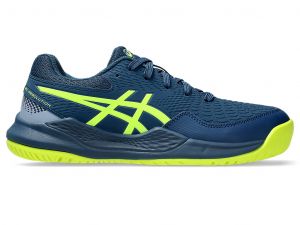 ASICS Gel - Resolution 9 Gs Mako Blue / Safety Yellow Enfants Taille 40