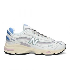 New Balance Unisexe 1000 en Beige/Gris/Jaune, Synthetic, Taille 44.5 Large