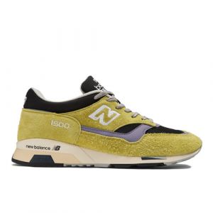 New Balance Unisexe MADE in UK 1500 en Vert/Noir/Mauve/Jaune