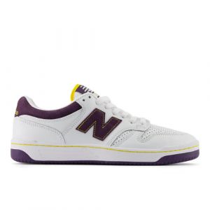 New Balance Homme NB Numeric 480 en Blanc/Mauve