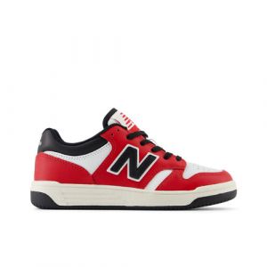 New Balance Enfant 480 en Rouge/Blanc