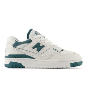 New Balance Femme 550 en Gris/Vert