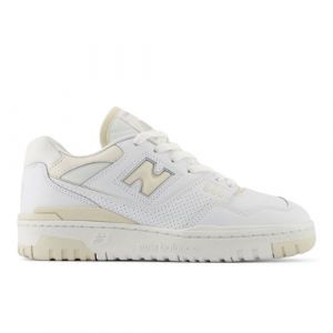 New Balance Femme 550 en Blanc/Beige