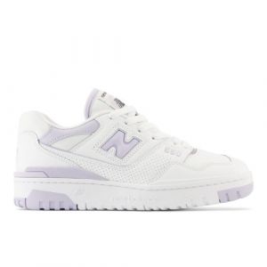 New Balance Femme 550 en Blanc/Mauve