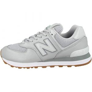 New Balance Basket Grise métallique Femme WL574