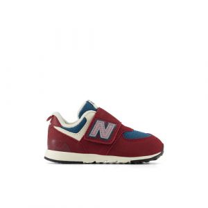 New Balance Enfant 574 NEW-B HOOK & LOOP en Rouge/Bleu