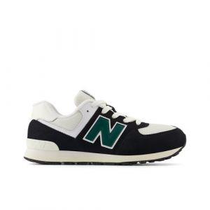 New Balance Enfant 574 en Noir/Vert