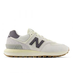 New Balance Homme 574 LEGACY en Blanc/Gris, Leather, Taille 47.5 Large