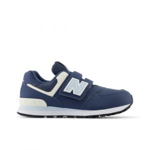 New Balance Enfant 574 HOOK & LOOP en Bleu