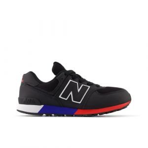 New Balance Enfant 574 en Noir/Blanc