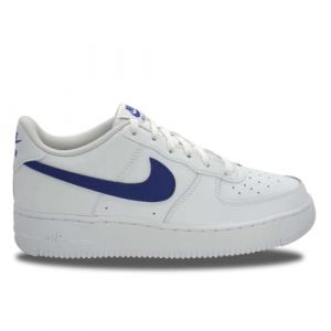 Nike Air Force 1 Leather White Hyper Royal - 38