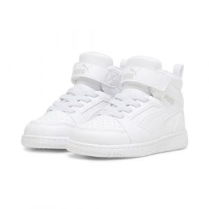 PUMA Basket mi-Haute Rebound V6 Bébé 27 White Cool Light Gray