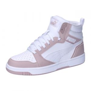 PUMA Unisex Kids Rebound V6 Mid Jr Baskets