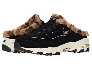 Skechers D'Lites - Plush Cloud Black 6.5 B (M)