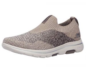 Skechers Homme Gowalk 5 Merrit Chaussures de Course en Tricot Stretch à Enfiler Basket