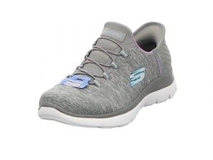 Skechers Slip- INS- Summits- Dazzling Haze Gris 35